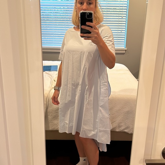 COS Cotton Ruffle Dress - Picture 8 of 8